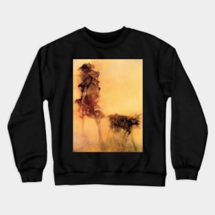 beksinski - Dystopian Surrealism artists Crewneck Sweatshirt